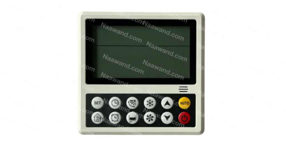 شاشەی موبەریدەی ١٢ دوگمەی گەورەی دو گێچمەی چوار خەت ١٠٠ دەرەجەی ٤٨هیرتز J1Y1